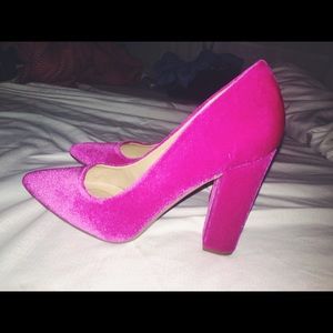 Hot pink heels. Perfect condition